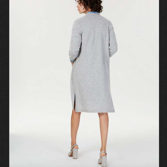 New Charter Club Pure Cashmere Duster Cardigan S - Picture 8 of 9